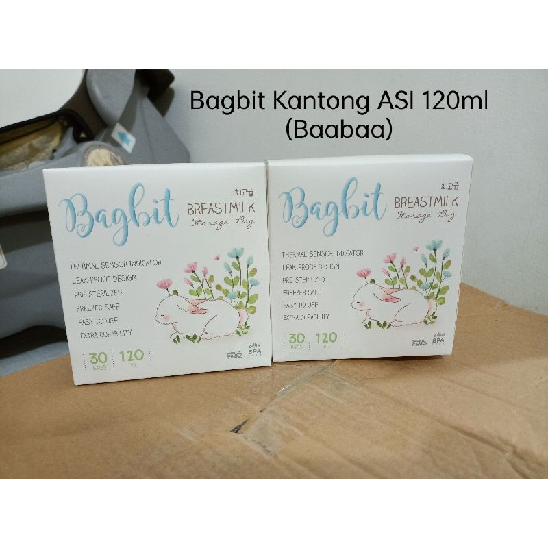 Kantong ASI Baabaa 100ml, Kantong ASI Bagbit 120ml, Breatmilk bag