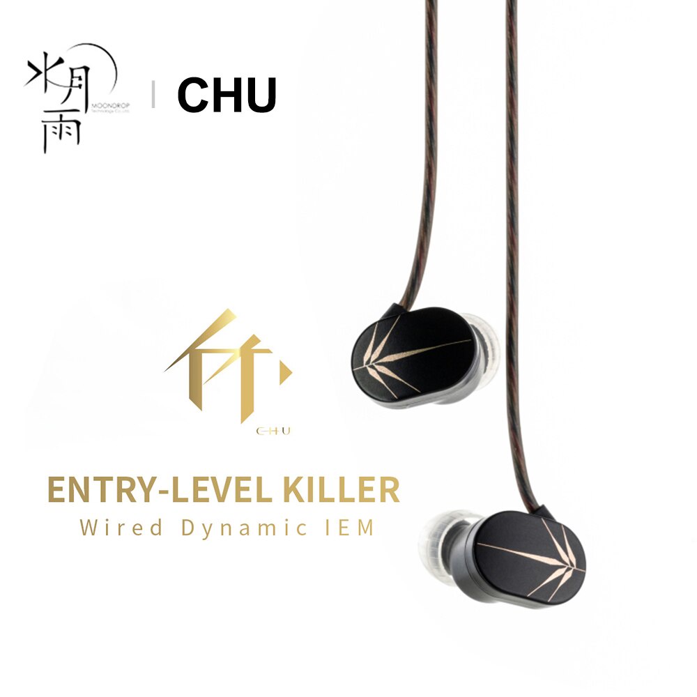 MOONDROP CHU Earphone Headset Entry Level Killer/Spaceship Upgrade alt SSP Aria SSR Quarks CCA CRA KZ EDX Pro TRN MT1 Pro Nekocake AZ09 DQ6 Headset Bass Gaming Earfphone Headphone