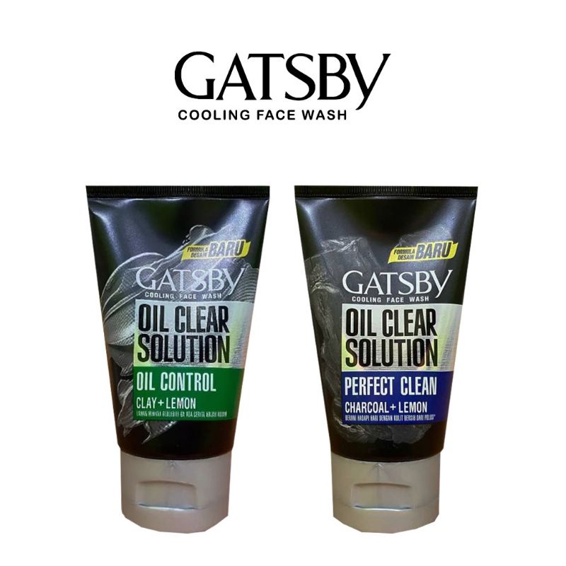 Sabun cuci muka GATSBY oil clear solution