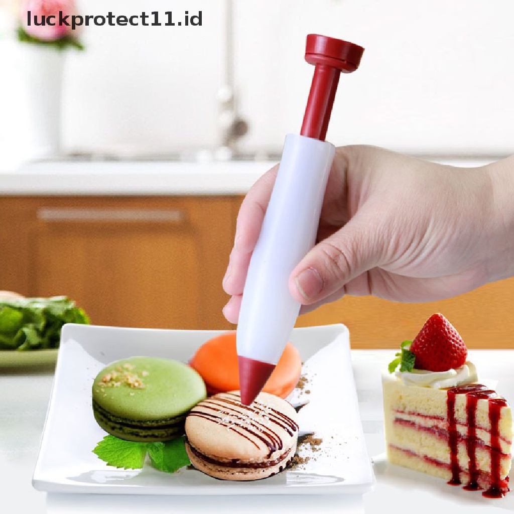 Pen Icing Piping Nozzles Bahan Silikon Untuk Aksesoris Dapur