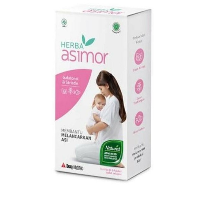 HERBA ASIMOR BOX 30 / 60 KAPSUL | ASI BOOSTER PELANCAR ASI