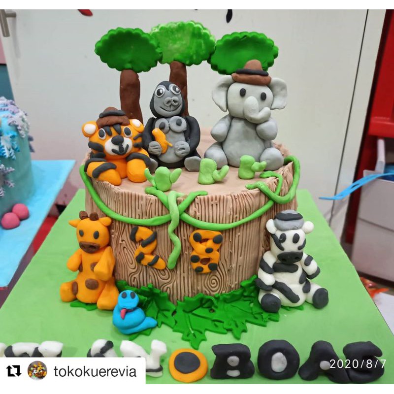 CAKE FONDANT CUSTOM termurah terhemat