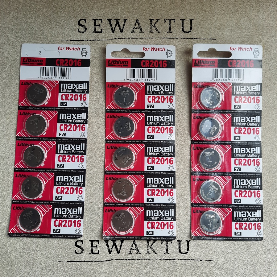 BATERAI MAXELL CR2016 CR2025 CR2032 ORIGINAL