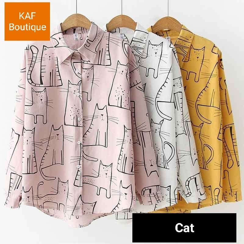 BLOUSE KEMEJA / BAJU ATASAN PREMIUM IMPORT