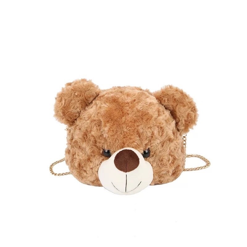 Tas selempang boneka beruang tas travelling anak tas slingbags boneka beruang tas boneka simple lembut boneka beruang lembut