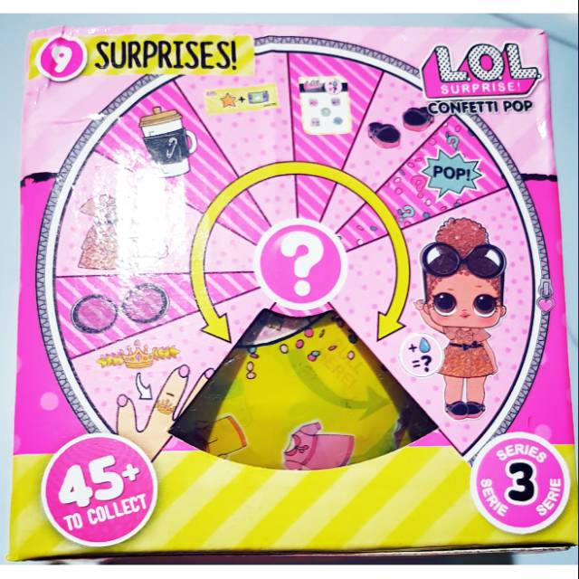Mainan Boneka LOL Confetti Pop non ORI (KW Super)