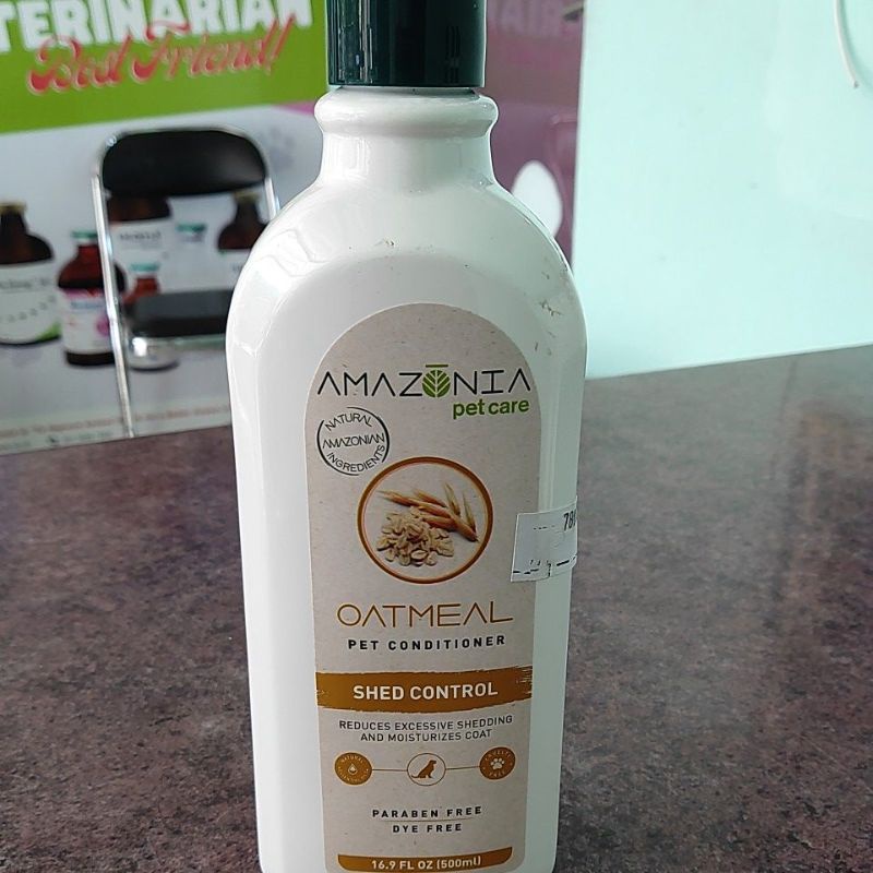 Amazonia Pet Care Oatmeal Shed Control 500ml