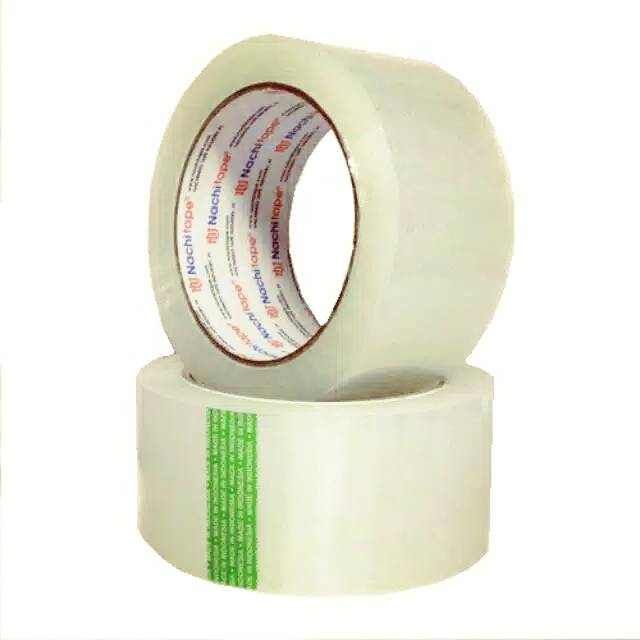 

Lakban Nachi bening 48mm besar 2" panjang 100 yard