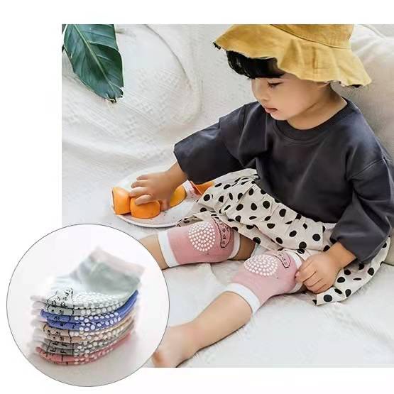 Pelindung Lutut Anak Bayi Anti Slip Baby Kneepad / Knee Protector Kaos Kaki Murah IMPORT/C 110