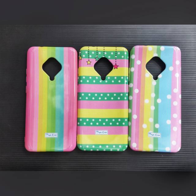 PR Softcase Pastel Rainbow Oppo A9 2020 A3S A92 A52 A91 Reno3 Reno2F