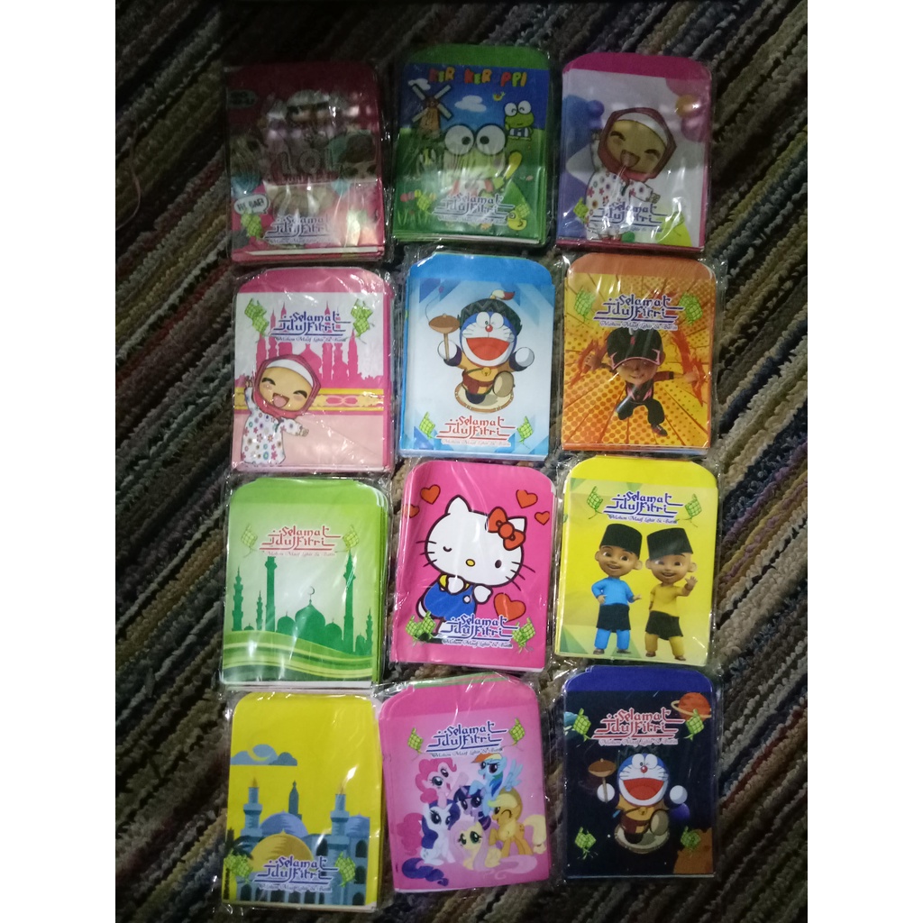 

amplop / angpau lebaran idul fitri ukuran mini