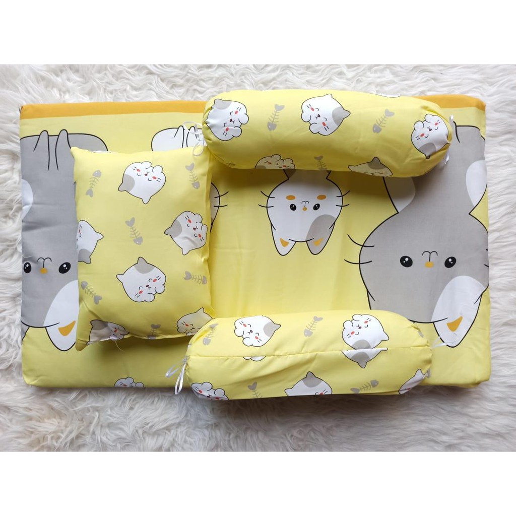 KASUR BABY JESSY /TEMPAT TIDUR JESSI BAYI BERKUALITAS SATU SET BANTAL &amp; GULING