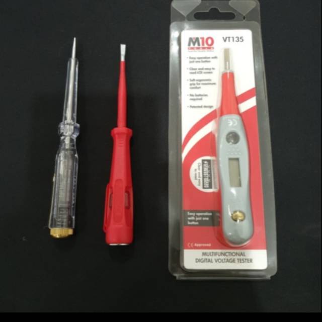 M10 Tespen Multifuntional dan Voltage Tester