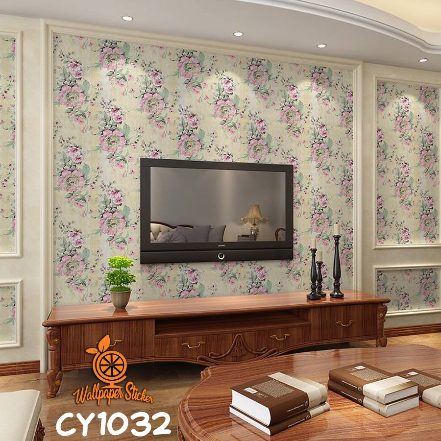 Wallpaper Stiker wallpaper Dinding wallpaper Motif Batik wallpaper 3D Wallpaper murah Ukuran 45cm X 9meter