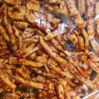 

Basreng pedas daun jeruk