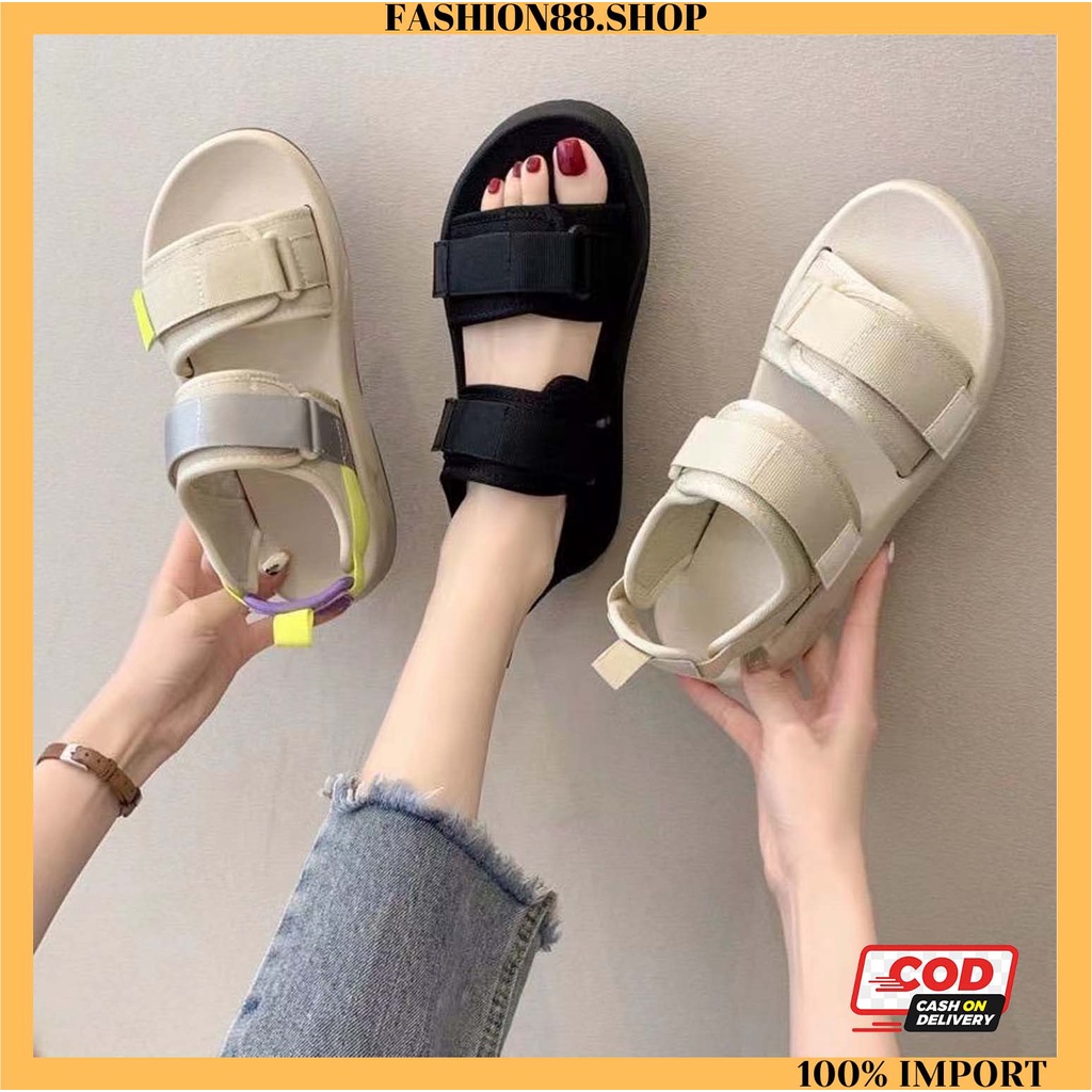 [ COD ] Sepatu Sandal Wanita Sandal Gunung Sandal Import Premium Quality