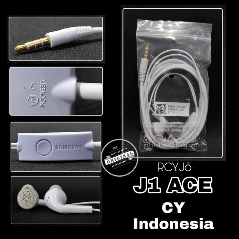 HANDSFREE SAMSUNG J1 ACE ORI GRADE SUPER AAA HF C550 SUARA BAGUS &amp; BAHAN KABEL TEBAL LEBIH PANJANG