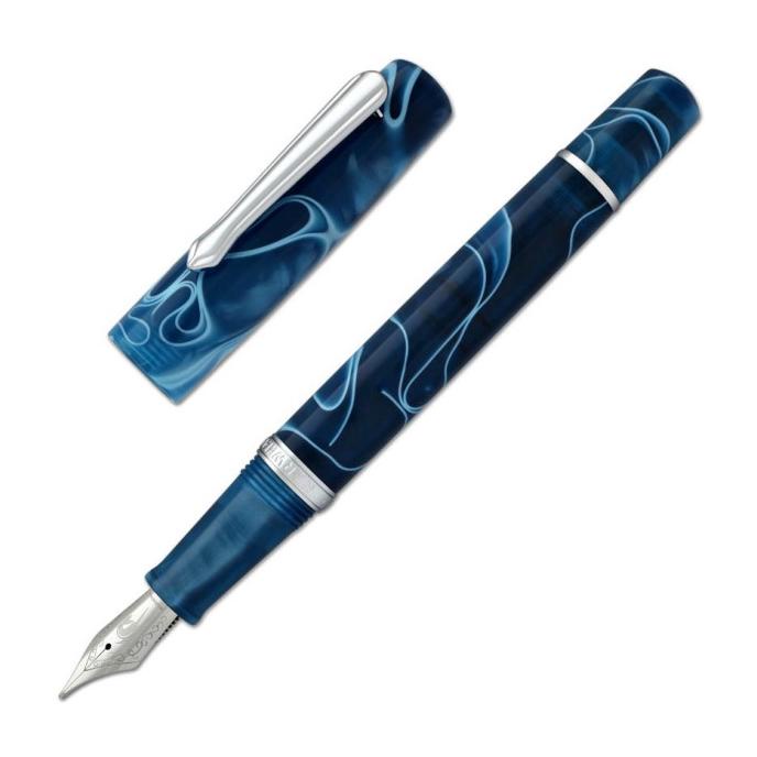 

NARWHAL Original Collection Fountain Pen - Poseidon Blue, Fine