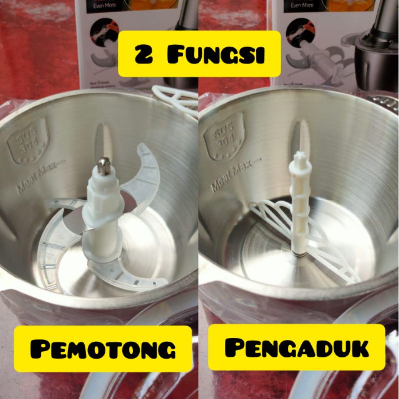 Blender/ Penggiling Sonifer Stainless 1,8L SF8058