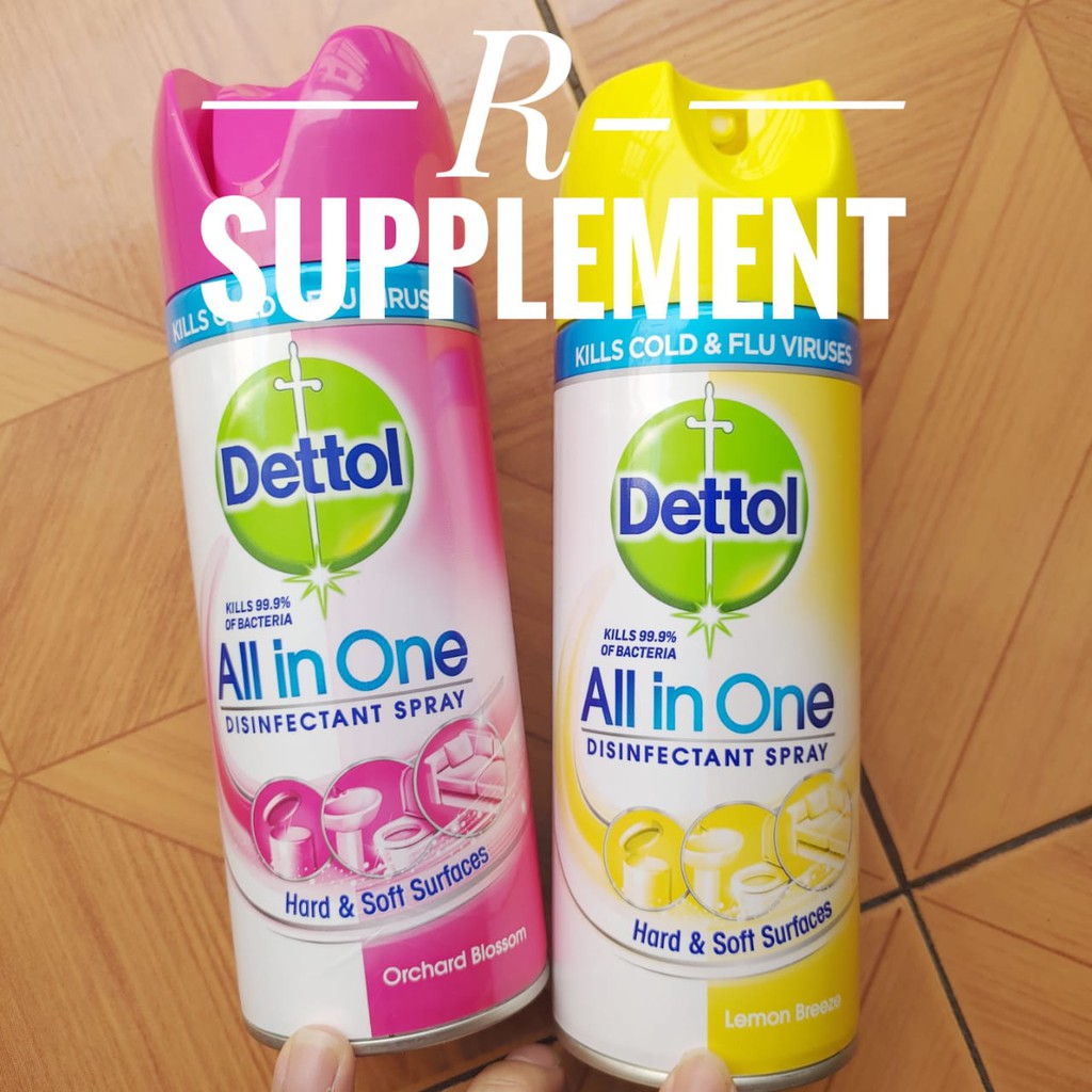 Dettol Spray All in One 400ml Disinfectant detol disinfektan