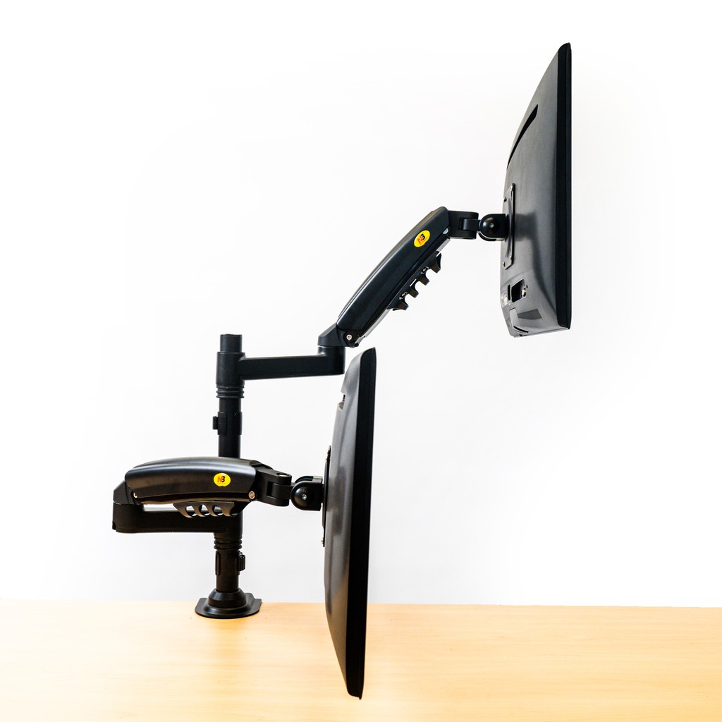 NORTH BAYOU NBF160 NB F160 BRACKET MONITOR JEPIT MEJA 2 MONITOR