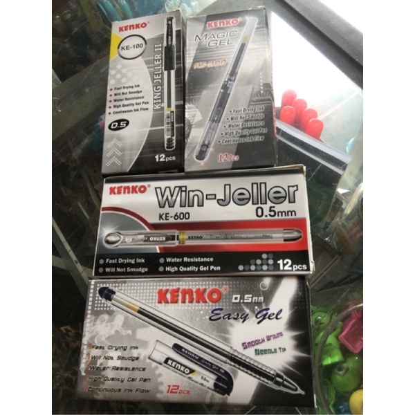 

Bolpen Gel Kenko /pak