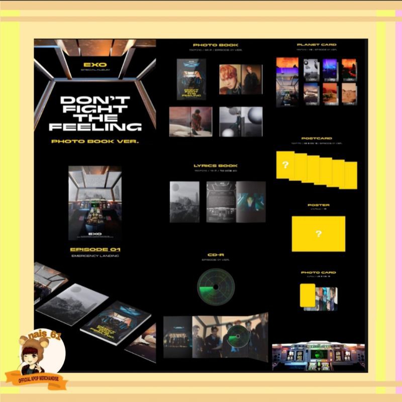 (DP/PO) Album Comeback EXO Don't Fight The Feeling