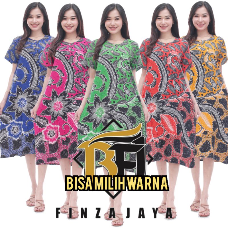 Daster Batik Kekinian Daster Batik Murah Kancing Depan atau Busui