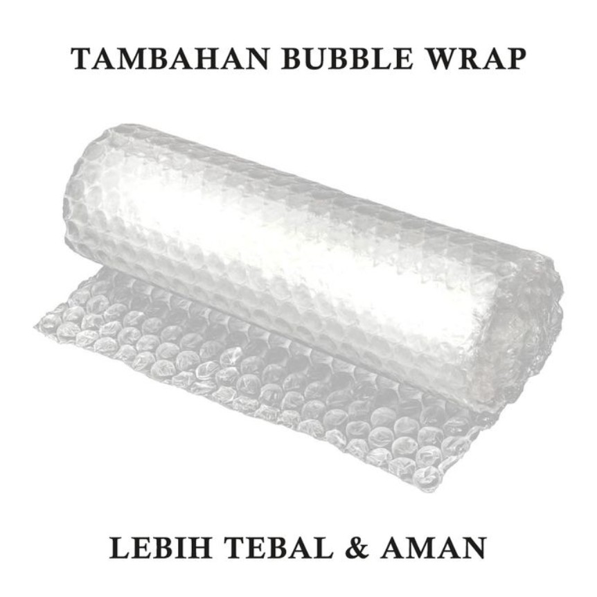 

TAMBAHAN BUBBLE WRAP PACKING AMAN TEBAL BUSA