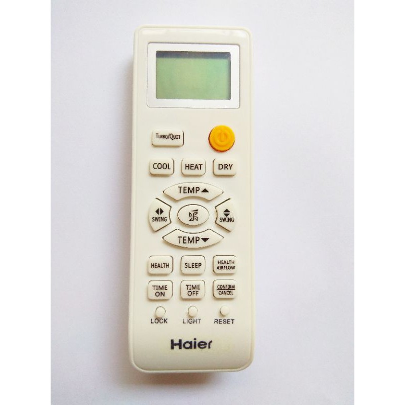 REMOT / REMOTE AC HAIER TURBO ORIGINAL QUALITY