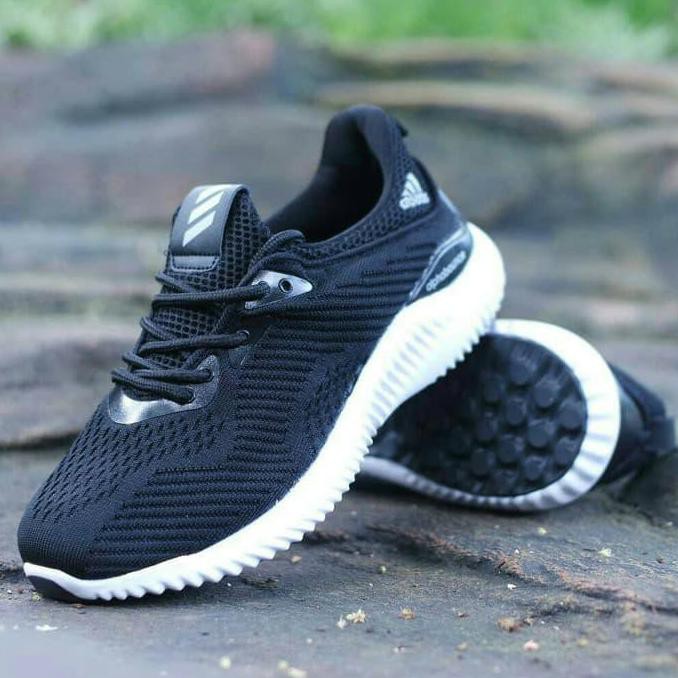 Sepatu Adidas Alphabounce Grade Ori / Sepatu Pria Murah / Sepatu Casual Sneakers / Sepatu Running