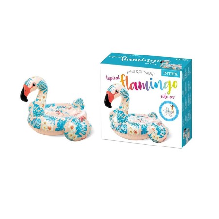 INTEX Floaties Tropical Flamingo Ride On 57559
