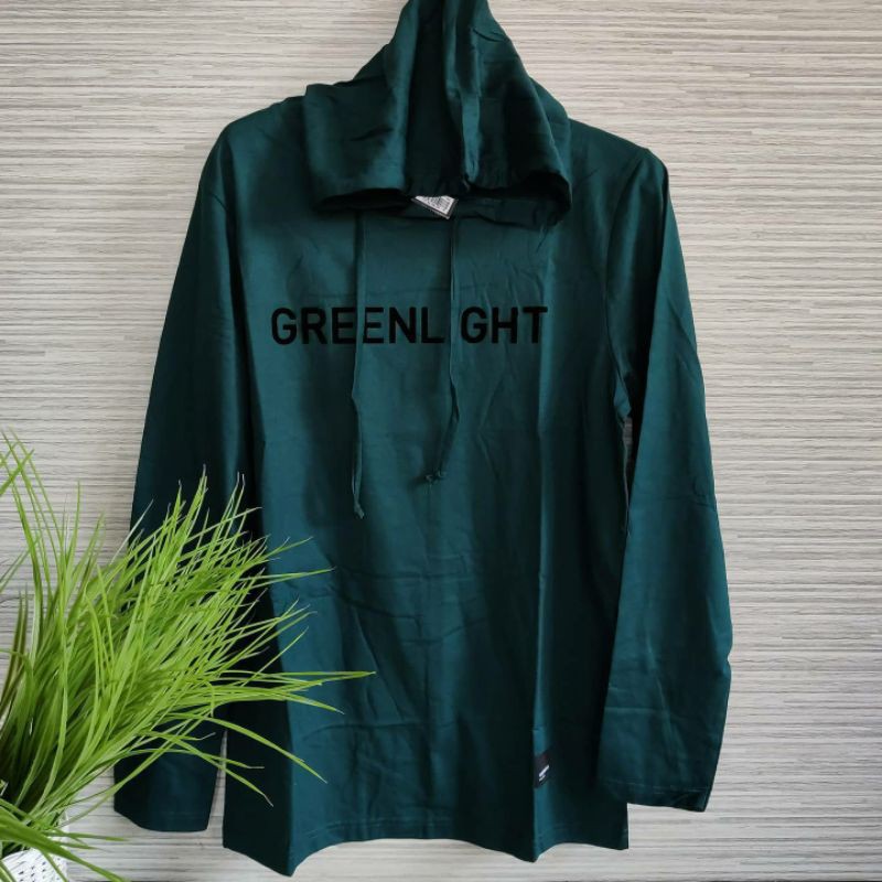 Kaos Hoodie greenlight original