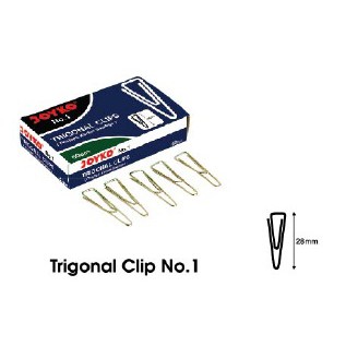

PBOS Trigonal Clip / Klip / Penjepit Kertas Joyko No.1 paper clip