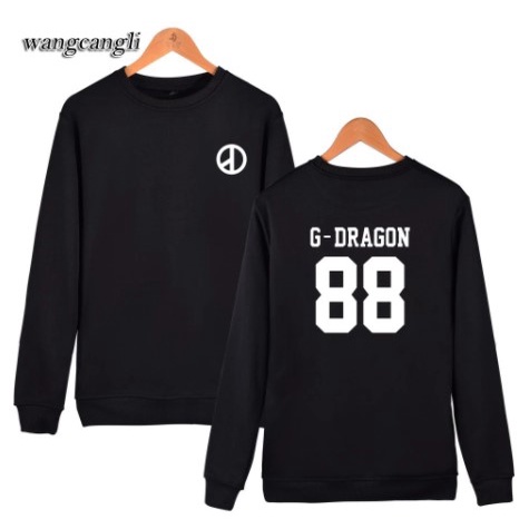 JACKET SWEATER CREWNECK KPOP BIGBANG G-DRAGON JUMPER CREWNECK