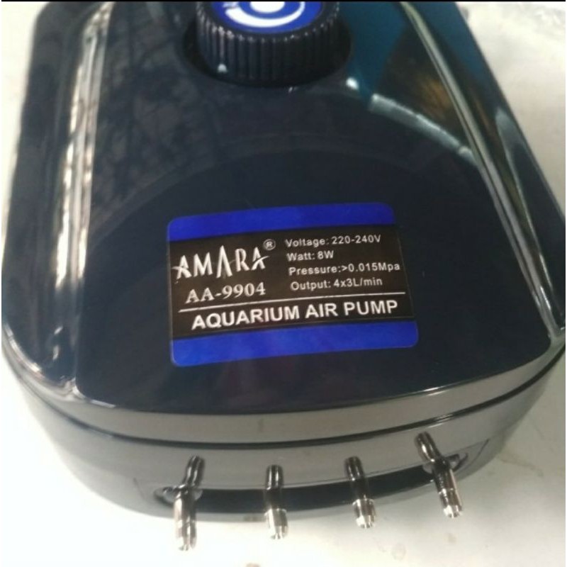 aerator amara 4 lubang air pump amara AA 9904 terbaik bagus dan murah