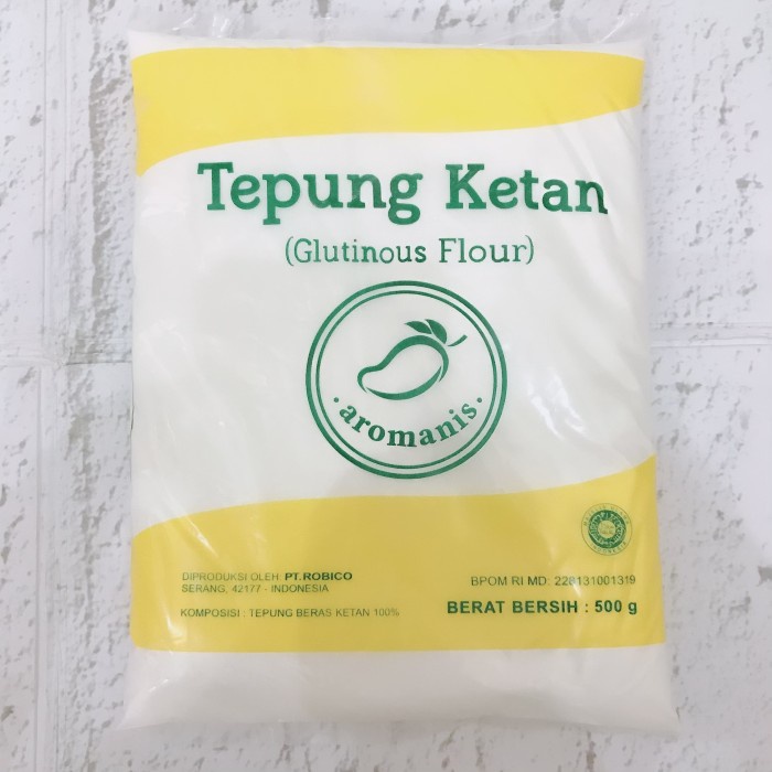 

Ketan-Beras-Tepung- Tepung Ketan Aromanis 500Gr/500 Gr - Glutinous Flour Aromanis 500Gr -Tepung-