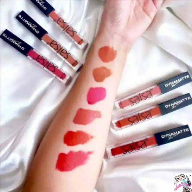 ☃️Cutezz_Ching1☃️Salsa Dynamatte Lip Cream 5g - Lip Cream Matte