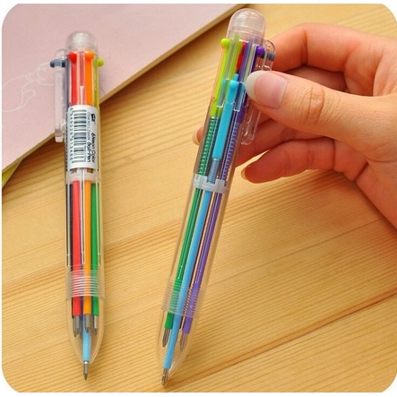 1Pc Pena Ballpoint Model Kreatif Desain Kartun Lucu, Gaya Korea