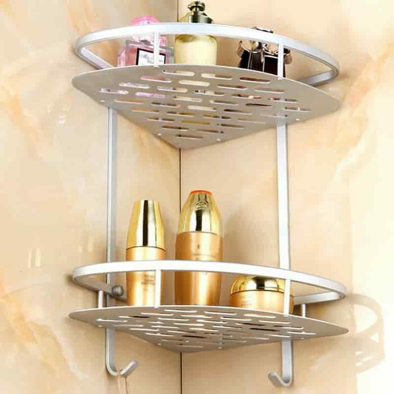 Barnik88 Rak Dinding Kamar Mandi Rak Toilet Rak Gantung Stainless Rak Handuk Sabun MULTIFUNGSI -BARNIK88