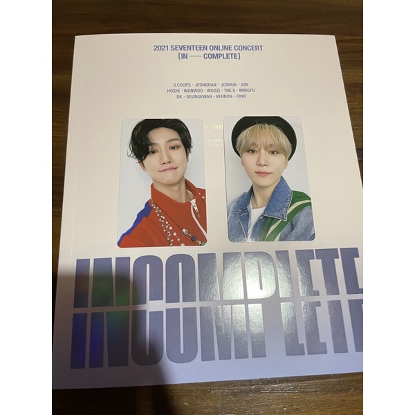 PC DVD INCOMPLETE SEVENTEEN THE8 SEUNGKWAN & POLA 97L Maknae Line