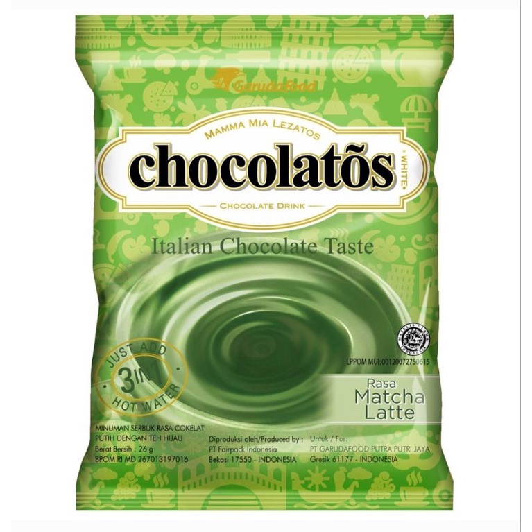 

chocolatos matcha drink