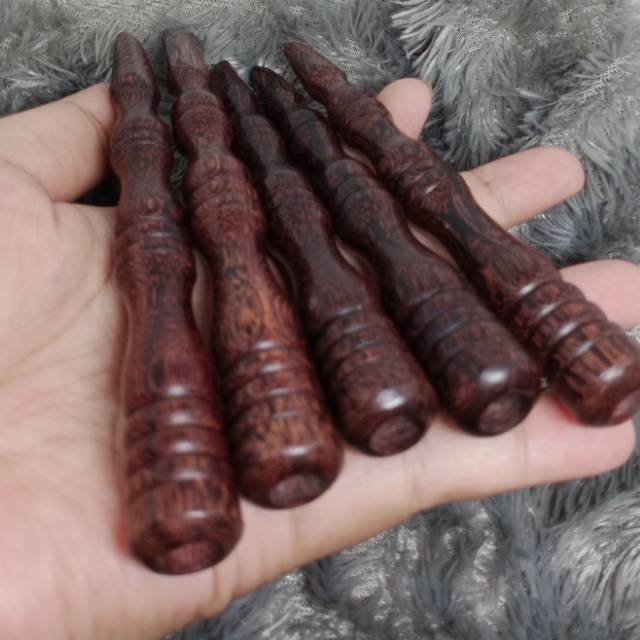 Pipa galih asem ukir bubut