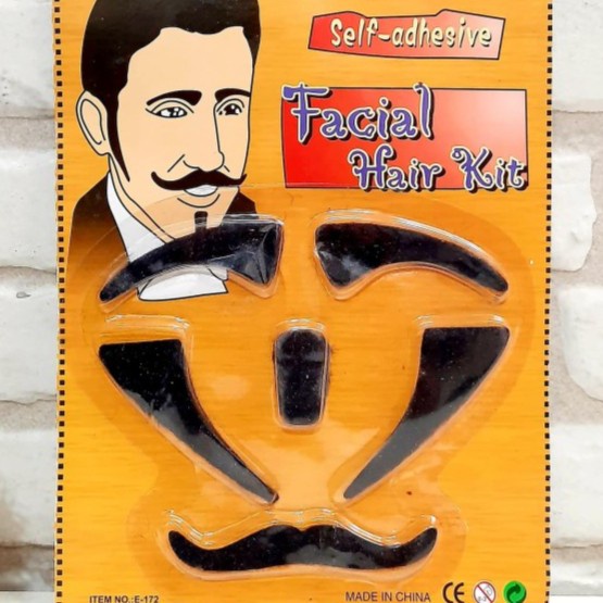 

PRODUK LAINNYA MDS979 KUMIS HITAM SET FACIAL HAIR KIT KOSTUM LAKI LAKI