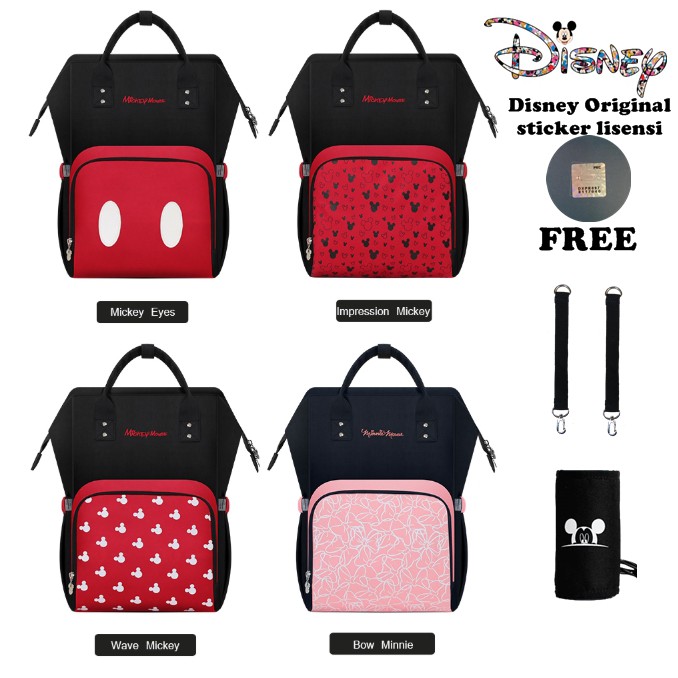 mickey minnie diaper bag