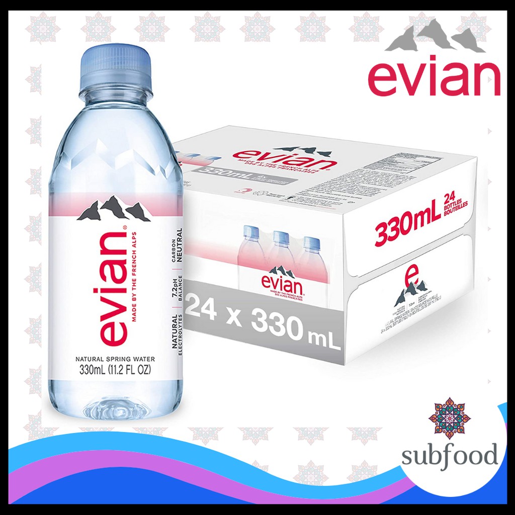 Evian 330 ml PET (Import Water)