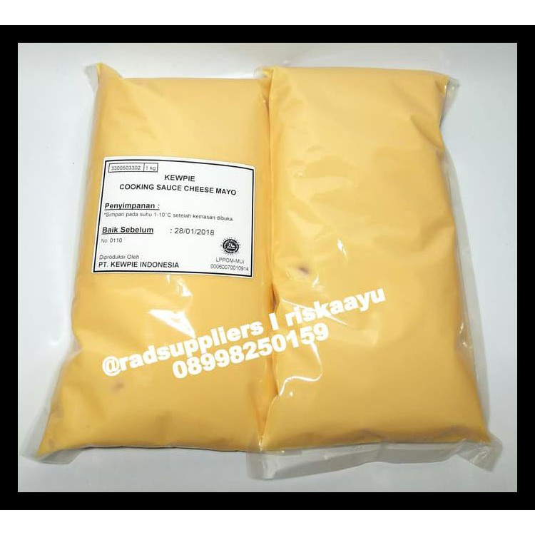 

Kewpie Cheese Mayo 1Kg, Mayo Cheese Japan Terbaik!! Termurah