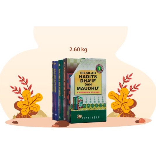 1 Set Silsilah Hadits Dhaif & Maudhu
