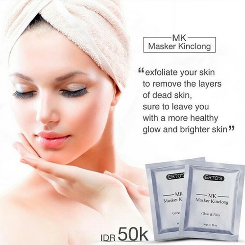 [ORI] MASKER WAJAH KINCLONG Mencerahkan &amp; Melembutkan dengan Kandungan Kombinasi Whitening Agent dan Anti Oxidant ASLI ORIGINAL