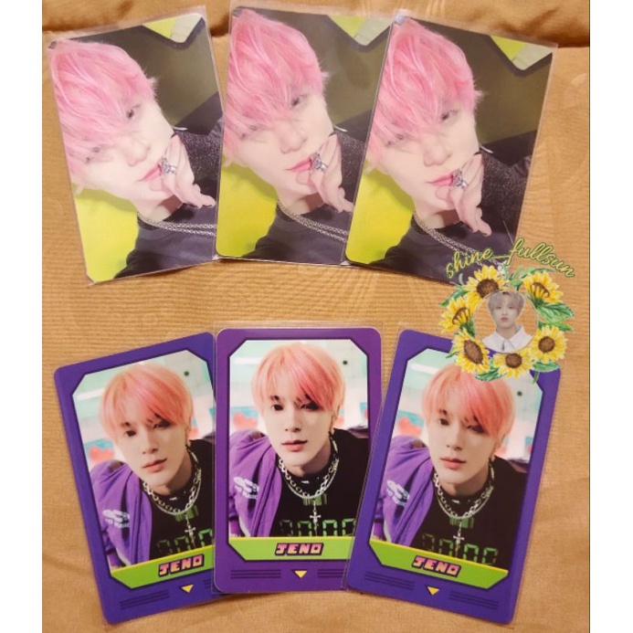 WTS PHOTOCARD OFFICIAL JENO SET MATCHING CARD [GET 2 PC]
